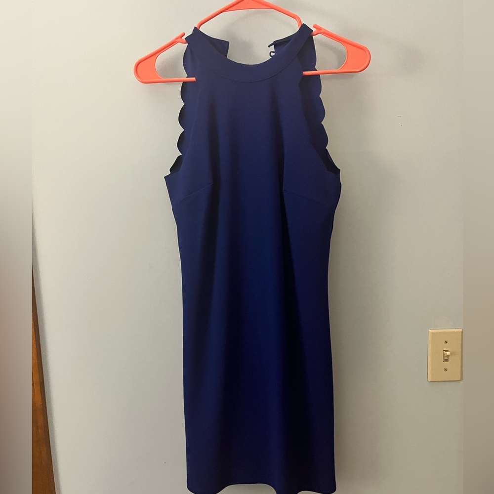 Fortune & Ivy Blue Dress Small